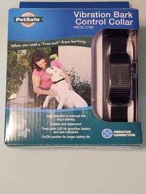 PetSafe Black Vibration Bark Control Collar